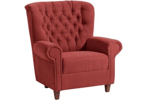 Max Winzer® Sessel »Vicky«, Hochlehnsessel Velours