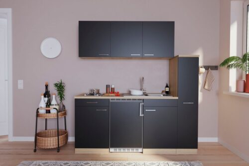 RESPEKTA Küchenzeile, mit E-Geräten, Breite 180 cm