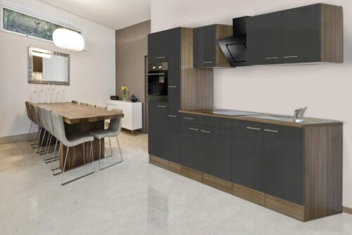 RESPEKTA Küchenzeile »York«, mit E-Geräten, Breite 300 cm