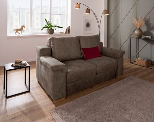 Home affaire Polstergarnitur »Tiny November«, (3-tlg), Verwandlungsofa: 2 Hocker im Sofa integriert, können separat gestellt werden, Sitzbreite 120 cm