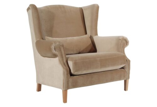 Max Winzer® Sessel »Harvey«, Big-Sessel Samt