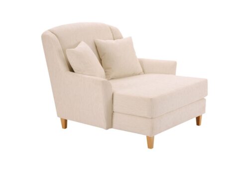 Max Winzer® Sessel »Judith«, Big-Sessel inkl. 1x Zierkissen 55x55cm