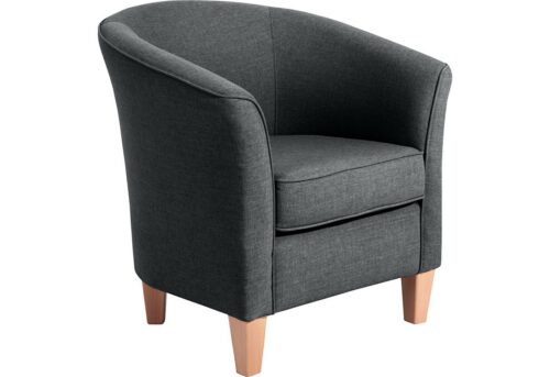 Max Winzer® Sessel »Livia«, Sessel Leinenoptik