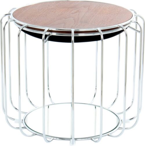 Kayoom Beistelltisch »Beistelltisch / Pouf Comfortable 110«, als Beistelltisch und Hocker nutzbar