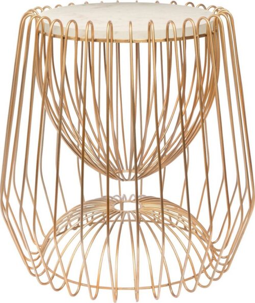 Kayoom Beistelltisch »Beistelltisch Malibu 225«, edle Marmorplatte