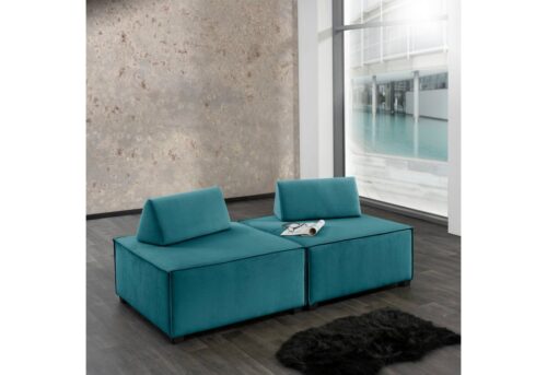 Max Winzer® Wohnlandschaft »MOVE«, Set, Sofa-Set 10 aus 2 Hockern, inklusive 2 Kissenaufsätze, individuell kombinierbar