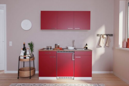 RESPEKTA Küchenzeile »KB150WWC«, mit E-Geräten, Gesamtbreite 150 cm