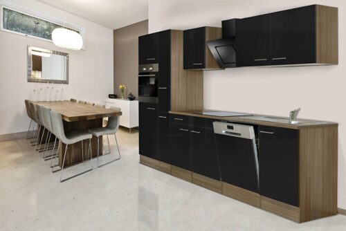 RESPEKTA Küchenzeile »York«, mit E-Geräten, Breite 310 cm