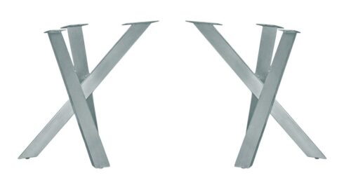 SIT Esstisch »Tischgestell antiksilber Stahl«, Stahl