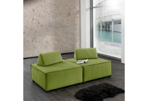 Max Winzer® Wohnlandschaft »MOVE«, Set, Sofa-Set 10 aus 2 Hockern, inklusive 2 Kissenaufsätze, individuell kombinierbar