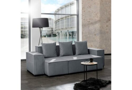 Max Winzer® Wohnlandschaft »MOVE«, Set, Sofa-Set 02 aus 8 Sitz-Elementen, inklusive 3 Zierkissen, individuell kombinierbar