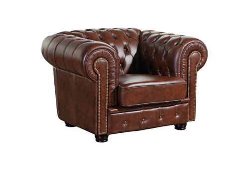 Max Winzer® Sessel »Norwin«, Sessel Echtleder