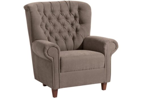 Max Winzer® Sessel »Vicky«, Hochlehnsessel Velours