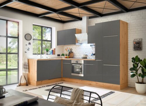 RESPEKTA Winkelküche »Safado«, hochwertige Ausstattung wie Soft Close Funktion, schnelle Lieferzeit, Breite 310 x 172 cm