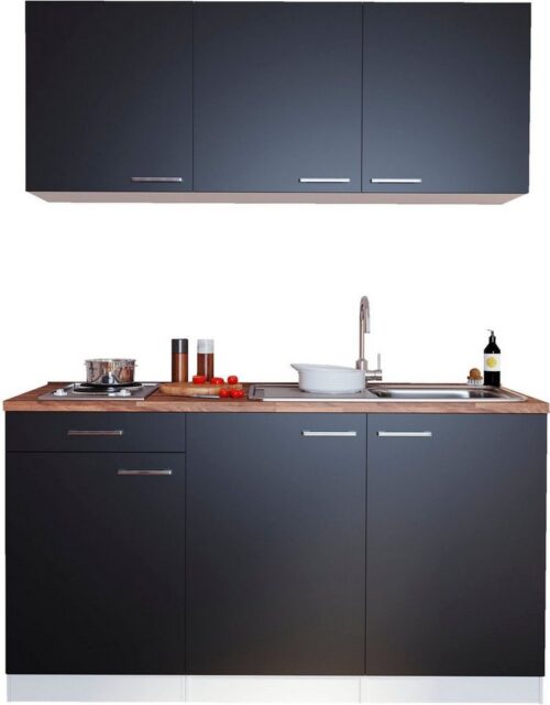 RESPEKTA Küchenzeile »Luis«, wahlweise mit Mikrowelle, Breite 150 cm