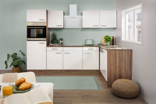 RESPEKTA Winkelküche »York«, mit E-Geräten, Breite 280 x 172 cm