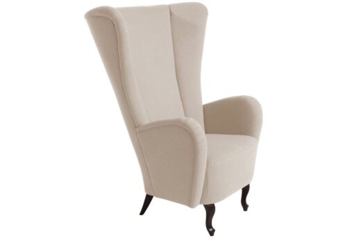 Max Winzer® Sessel »Aurora«, Hochlehnsessel Filzoptik