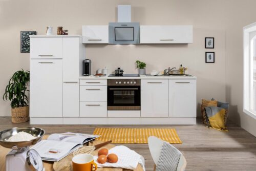 RESPEKTA Küchenzeile »RP300«, mit E-Geräten, Breite 300 cm