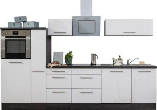 RESPEKTA Küchenzeile »RP310«, mit E-Geräten, Breite 310 cm