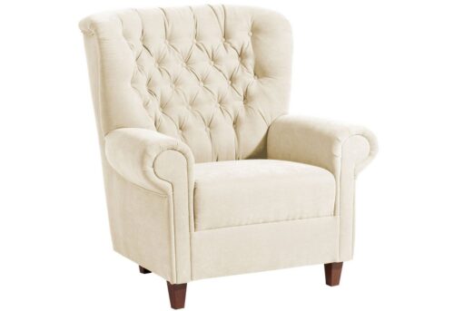 Max Winzer® Sessel »Vicky«, Hochlehnsessel Velours