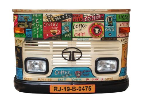 SIT Esstisch »LKW-Theke Metall, Altholz«, Metall, Altholz