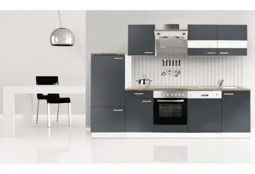 RESPEKTA Küchenzeile »Economy«, mit E-Geräten, Breite 280 cm