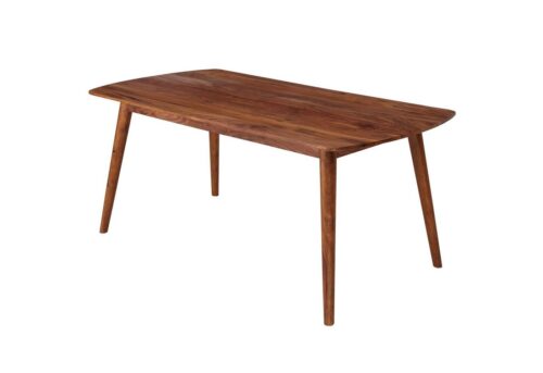 Wohnling Esstisch »WL5.572«, Esszimmertisch Holz 120x77x60 cm Sheesham Massivholz Tisch Designer Küchentisch Holz Massiver Holztisch Rustikal Speisetisch Massives Echt-Holz Modern Großer