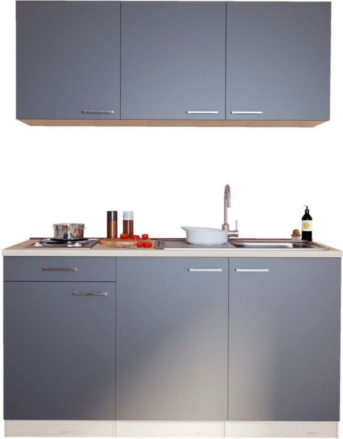 RESPEKTA Küchenzeile »Luis«, wahlweise mit Mikrowelle, Breite 150 cm