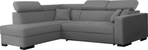 Home affaire Ecksofa »Tulio«, wahlweise mit Bettfunktion und Bettkasten, incl. 3 Zierkissen
