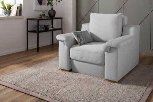 Home affaire Polstergarnitur »Tiny November«, (2-tlg), Verwandlungssessel: Hocker im Sessel integriert, Breite 112 cm