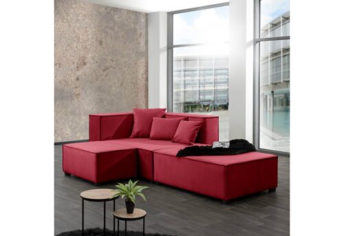 Max Winzer® Wohnlandschaft »MOVE«, Set, Sofa-Set 08 aus 5 Sitz-Elementen, inklusive 3 Zierkissen, individuell kombinierbar