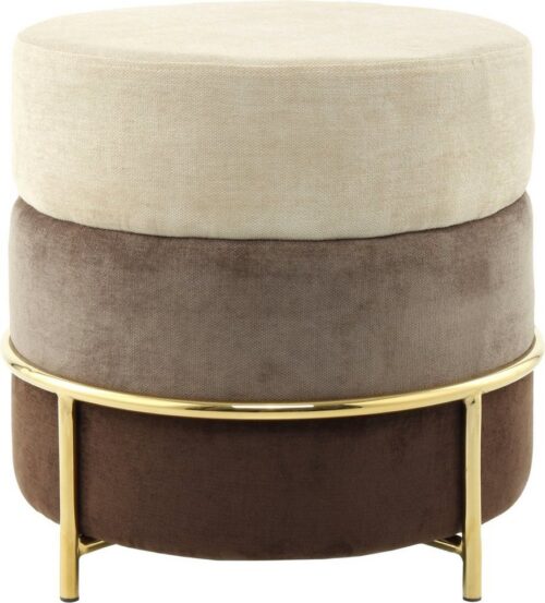 Kayoom Sitzhocker »Matilda 225« (1 St), Stoffbezug mit Strukturmusterung