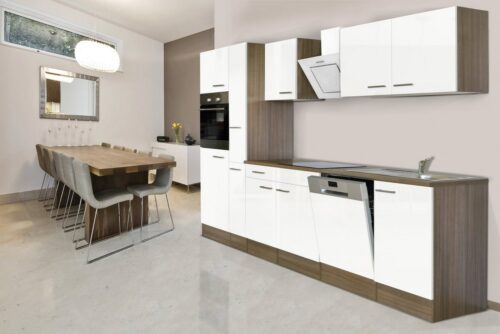 RESPEKTA Küchenzeile »York«, mit E-Geräten, Breite 310 cm