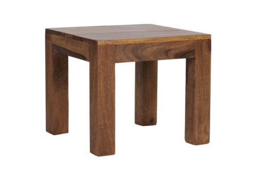 Wohnling Couchtisch »WL1.204«, Massiv-Holz Sheesham 45 cm breit Wohnzimmer-Tisch Design dunkel-braun Landhaus-Stil Beistelltisch Natur-Produkt Wohnzimmermöbel Unikat modern Massivholzmöbel Echtholz rechteckig