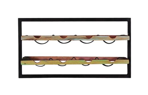 SIT Regal »Wandregal Altholz mit Gebrauchsspuren, Metall«, Altholz mit Gebrauchsspuren, Metall