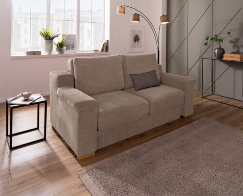 Home affaire Polstergarnitur »Tiny November«, (3-tlg), Verwandlungsofa: 2 Hocker im Sofa integriert, können separat gestellt werden, Sitzbreite 140 cm