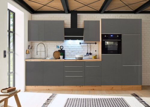 RESPEKTA Küchenzeile »Safado«, hochwertige Ausstattung wie Soft Close Funktion, schnelle Lieferzeit, Breite 340 cm