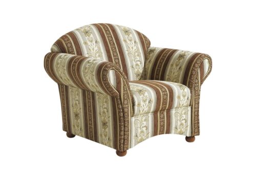 Max Winzer® Sessel »Corona«, Sessel Chenille gemustert