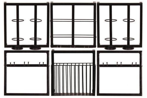 SIT Regal »Wandregal-Set, 6-teilig Metall«, Metall