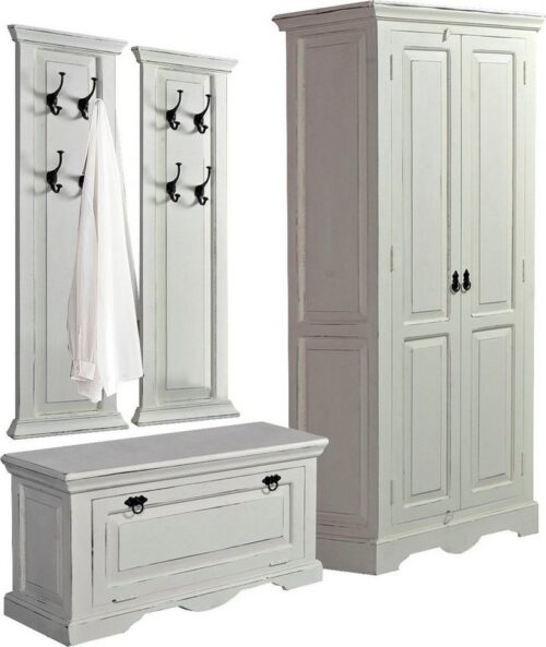 SIT Garderoben-Set »Toledo«, (4-St), im Shabby Chic Stil, 4-teilig
