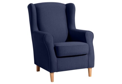 Max Winzer® Sessel »Lorris«, Ohrenbackensessel Leinenoptik