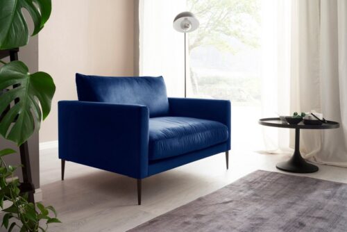 Trendfabrik Sessel »Svea«, mit Metallfuß, frei im Raum stellbar