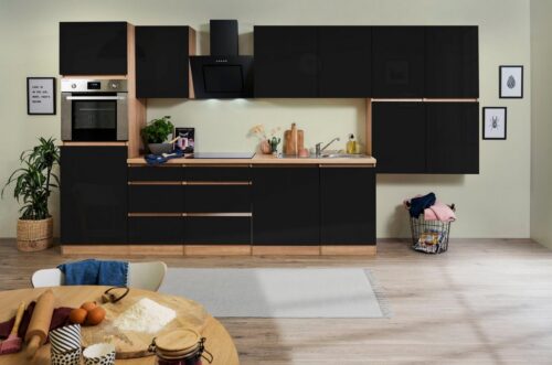 RESPEKTA Küchenzeile »Boston«, mit E-Geräten, Breite 380 cm