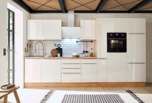 RESPEKTA Küchenzeile »Safado«, inklusive E-Geräten, schnelle Lieferzeit, Breite 370 cm