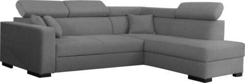 Home affaire Ecksofa »Tulio«, wahlweise mit Bettfunktion und Bettkasten, incl. 3 Zierkissen