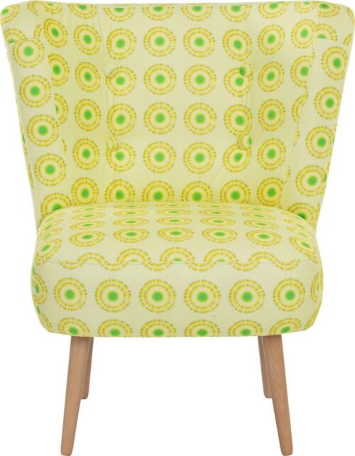 Max Winzer® Sessel »Nikki«, im Retrolook, mit Designerstoff von Andreea Boyer