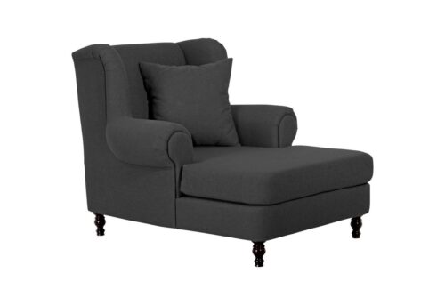 Max Winzer® Sessel »Mareille«, Big-Sessel inkl. 2x Zierkissen 55x55cm + 40x40cm Leinenoptik