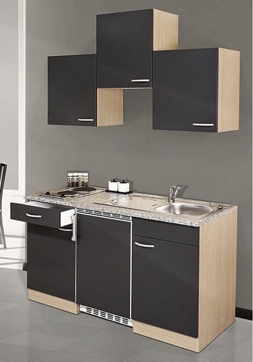 RESPEKTA Küchenzeile, mit E-Geräten, Gesamtbreite 150 cm