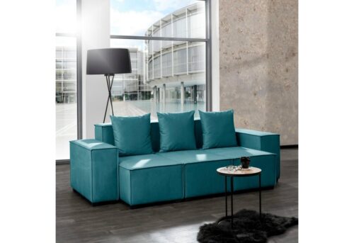 Max Winzer® Wohnlandschaft »MOVE«, Set, Sofa-Set 02 aus 8 Sitz-Elementen, inklusive 3 Zierkissen, individuell kombinierbar