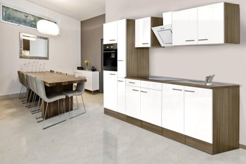 RESPEKTA Küchenzeile »York«, mit E-Geräten, Breite 300 cm